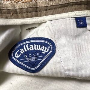 Vintage Callaway Khakis Golf Shorts, Size 36 Mens